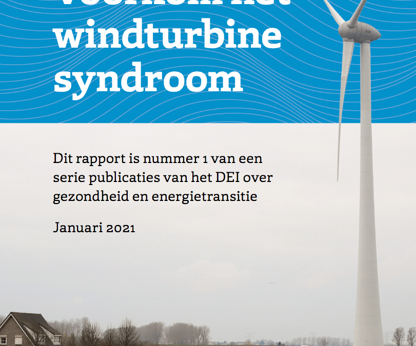 Voorkom het windturbine syndroom